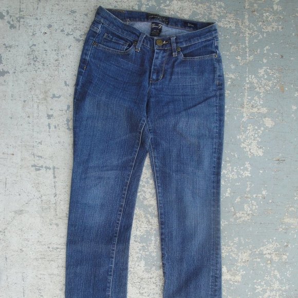 Seven 7 Jeans Slim Women's  Size 26 Medium Wash - Picture 1 of 6